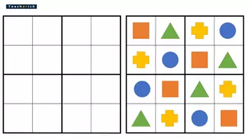 Vorschau - Arbeitsblätter - Sudoku - Vorlagen zum Selbsterstellen von Sudokus - Seite 1