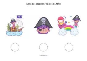 Vista previa - Manualidades / Dibujos para colorear - ¡ESCOGE ILUSTRACIÓN Y COLOREA! - página 2