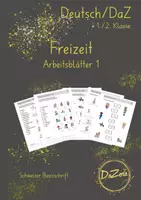 Vorschau - Unterrichtsreihen - Arbeitsblätter Wortschatz Freizeit - Deckblatt