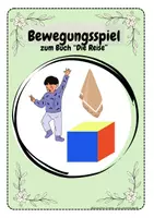 Vorschau - Aufgabenkarten - Bewegungsspiel passend zum Bilderbuch "Die Reise" - Seite 1