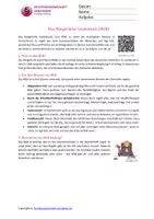 Vorschau - Arbeitsblätter - Lernpaket inkl. Fragen und Lösungen zum BGB leicht verständlich! - Deckblatt
