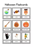 Vista previa - Tarjetas / Manipulativos - Halloween flashcards - Flashcards in inglés - página 2