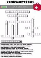 Vorschau - Spiele - Erste Hilfe: Kreuzworträtsel für Grundschüler Teil 1 - Deckblatt