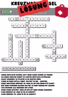 Vorschau - Spiele - Erste Hilfe: Kreuzworträtsel für Grundschüler Teil 1 - Seite 1