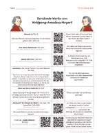 Vorschau - Unterrichtsreihen - Mozart - Berühmte Werke (Übersicht für SuS / Ideen für deine Einheit) - Seite 1
