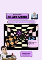 Voorbeeld - Kunst - Stap voor stap: Op-Art Sferen (PowerPoint/PDF) - Voorblad
