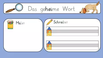 Vorschau - Arbeitsblätter - Vorlage_Wort des Tages - Seite 1