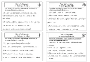 Aperçu - Tests - Fleurs d'orthographe validation - Page de couverture