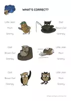 Aperçu - Apprentissages en autonomie - Brown Owl - Key Words Peg Cards - Page 2