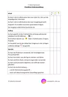 Vorschau - Merkblätter - Erlebniserzählung Checkliste 5./6. Klasse - Seite 1