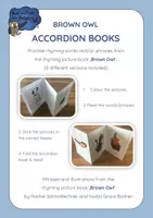 Aperçu - Feuilles d'exercices - Read and Rhyme with Brown Owl - BUNDLE OF ACCORDION BOOKS - Page 2