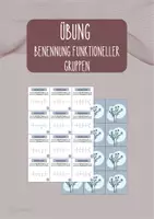 Vorschau - Aufgabenkarten - Übung: Benennung von Molekülen mit funktionellen Gruppen - Deckblatt