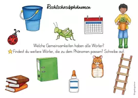 Vorschau - Arbeitsblätter - Rechtschreibphänomen: er am Wortende (Wimmelbild & Wortkarten) - Seite 3