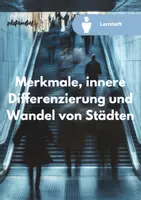 Vorschau - Stationenlernen - Prüfungsvorbereitung: Merkmale, innere Differenzierung und Wandel von Städten − Entwicklung urbaner Räume im Kontext des Klimawandels - Deckblatt