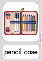 Vorschau - Präsentationen/Tafelbilder - School things at school Bildkarten flashcards - Englisch - Seite 2