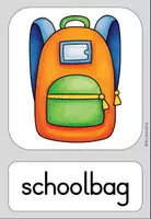 Vorschau - Präsentationen/Tafelbilder - School things at school Bildkarten flashcards - Englisch - Seite 3