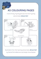 anteprima - Flashcard - Brown Owl - A5 COLOURING RHYMING SENTENCES - Pagina di copertina
