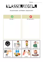 Vorschau - Arbeitsblätter - Sachunterricht 1.Klasse: Klassenregeln wiederholen Arbeitsblatt - Seite 2