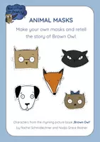 Aperçu - Jeux - Brown Owl - Make your own Animal Masks - Page de couverture