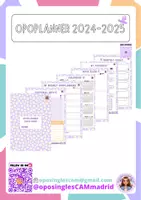 Vista previa - Para docentes: organización, planificación y formación - 🗓️OPOPLANNER 2024/25🗓️ - Portada