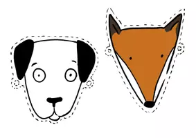 Προεπισκόπηση - Διαδραστικό υλικό - Brown Owl - Make your own Animal Masks - Σελίδα 2