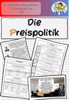 Vorschau - Stundenentwürfe - Die Preispolitik BwR 8 II Lehrplan Plus - Deckblatt
