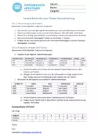 Vorschau - Arbeitsblätter - Lernzielkontrolle zum Thema Normalisierung inkl. Lösungen - Deckblatt