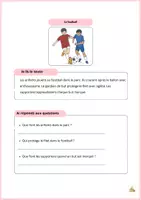 Aperçu - Tests - textes simples avec trois questions de compréhension - Page de couverture