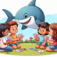 anteprima - Flashcard - Occhio allo squalo! - Pagina di copertina