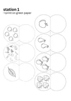 Vorschau - Arbeitsblätter - Lapbook passend zu "The very hungry Caterpillar" - Seite 1
