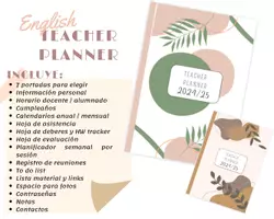Vista previa - Evaluación - English Teacher Planner 2024 / 25 - página 2