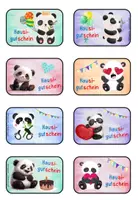 Vorschau - Mal- und Bastelvorlagen - Hausigutscheine für deine Pandaklasse - großes Format - Seite 1