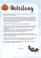 Vorschau - Arbeitsblätter - Lesespur "Halloweenparty" - Klasse 3-6 - 4fach differenziert - Seite 3