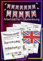 Vorschau - Arbeitsblätter - British money • ABs + Musterlösung - Deckblatt