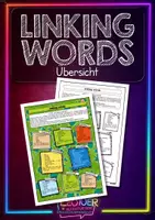 Vorschau - Fördermaterial/Inklusion - Linking words • Übersicht für daheim oder das Klassenzimmer - Deckblatt