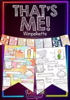 Vorschau - Arbeitsblätter - That's me! • Wimpelkette - Deckblatt