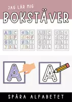 förhandsvisning - Bokstavskort - spåra bokstäver - försättsblad