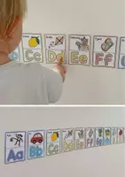 förhandsvisning - Litet väggalfabet, versaler och gemener - sida 2