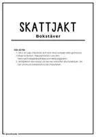 förhandsvisning - Skattjakt - bokstäver - sida 3