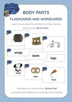 Aperçu - Présentation / Support pour le tableau - Brown Owl - BODY PARTS flashcards and wordcards - Page de couverture