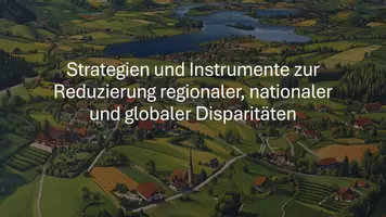 Vorschau - Präsentationen/Tafelbilder - Präsentation: Globalisierung - Strategien und Instrumente zur Reduzierung regionaler, nationaler und globaler Disparitäten - Unterrichtseinstieg - Deckblatt