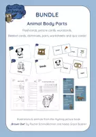 Vorschau - Mal- und Bastelvorlagen - Brown Owl - BODY PARTS BUNDLE - Deckblatt