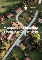 Vorschau - Stationenlernen - Lernheft zum Austeilen: Merkmale und Ursachen räumlicher Disparitäten - Prüfungsvorbereitung - Deckblatt