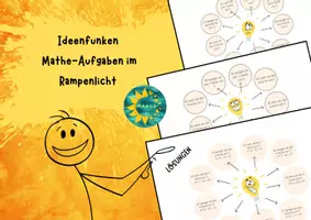 Vorschau - Arbeitsblätter - Ideenfunken Mathe - Aufgaben im Rampenlicht - Deckblatt
