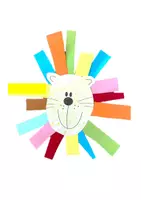Vorschau - Mal- und Bastelvorlagen - Kunstidee zum Bilderbuch "Herr Löwe trägt heut' bunt!" - Seite 3