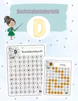 Vorschau - Arbeitsblätter - Buchstabenlabyrinth / Suchsel Buchstabe "D" inkl. Lösung - Deckblatt
