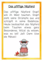 Vorschau - Arbeitsblätter - AnybookPro Material: Rätsel-Schreib-Spaziergang "PF" - Seite 1