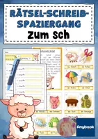 Vorschau - Arbeitsblätter - AnybookPro Material: Rätsel-Schreib-Spaziergang "SCH" - Deckblatt