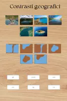 anteprima - Esercizi - Nomenclature dei Contrasti geografici (Montessori) Forme dell'acqua e della terra - Pagina di copertina