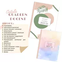Vista previa - Para docentes: organización, planificación y formación - Quadern docent Català 2024-25 2024/2025 - Portada